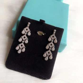 Sterling Silver s925 Earrings Tower-shaped three-story design zircon popular accessories Luxury brands Jewelry Women's gifts
Sterling Silver s925 Earrings Tower-shaped three-story design zircon popular accessories Luxury brands Jewelry Women's gifts