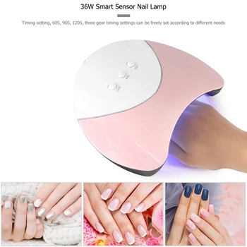 Dryer Light Fast Curing Auto Sensor 12 LED 36W Nail Art Dryer Light Drying Gel Polish Curing UV Manicure Tool Nail Lamp
Dryer Light Fast Curing Auto Sensor 12 LED 36W Nail Art Dryer Light Drying Gel Polish Curing UV Manicure Tool Nail Lamp