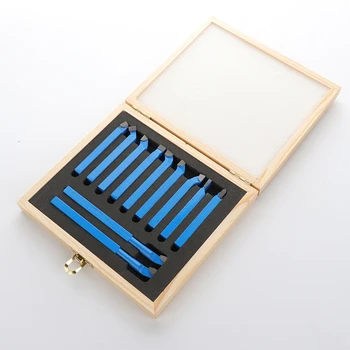 11pcs Carbide External Milling Cutting Turning Boring Tool Lathe Tool 8mm for Mini Lathe
11pcs Carbide External Milling Cutting Turning Boring Tool Lathe Tool 8mm for Mini Lathe