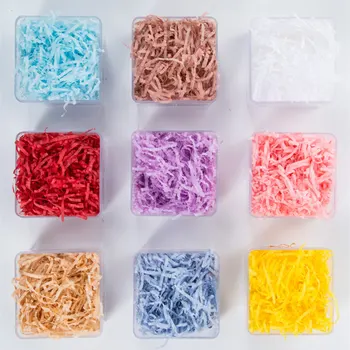100g Colorful Paper Raffia Shredded Crinkle Confetti Gift Box Filling Material Tissue Wedding Birthday Party Decoration Mariage
100g Colorful Paper Raffia Shredded Crinkle Confetti Gift Box Filling Material Tissue Wedding Birthday Party Decoration Mariage