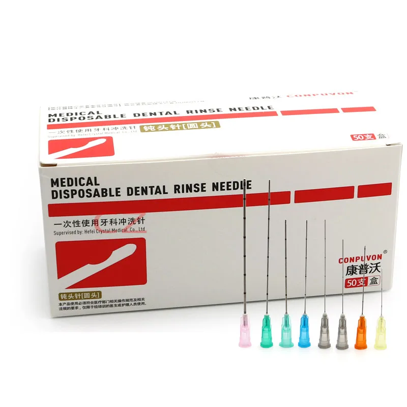 Single-use blunt needle with calibration 23G50 thread carleton needle 27G70 micro - rectified needle head with calibration
Single-use blunt needle with calibration 23G50 thread carleton needle 27G70 micro - rectified needle head with calibration