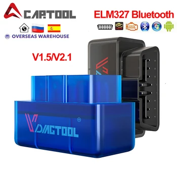 Elm327 V1.5 V2.1 Bluetooth for Android Torque OBD 2 Interface OBD2 Scanner Elm 327 Car Diagnostic Tool Support OBDII Protocols
Elm327 V1.5 V2.1 Bluetooth for Android Torque OBD 2 Interface OBD2 Scanner Elm 327 Car Diagnostic Tool Support OBDII Protocols
