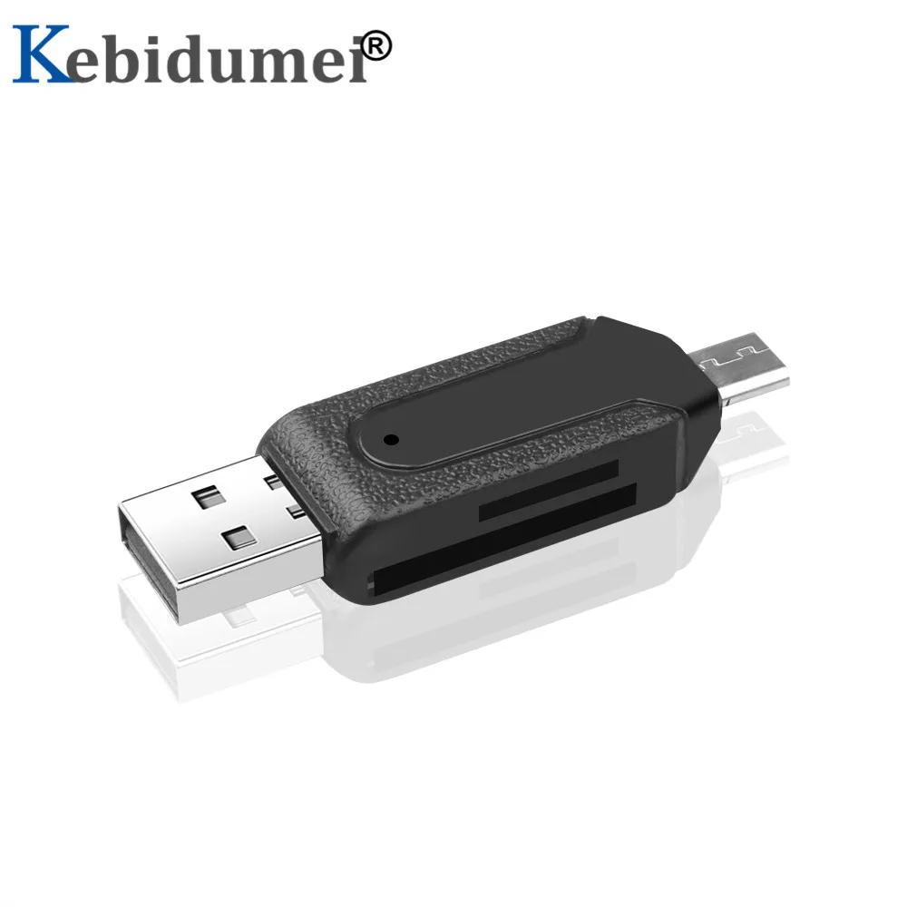 Kebidumei 2 in 1 USB OTG Card Reader Universal Micro USB OTG TF/SD Card Reader Phone Extension Headers Micro USB OTG Adapter
Kebidumei 2 in 1 USB OTG Card Reader Universal Micro USB OTG TF/SD Card Reader Phone Extension Headers Micro USB OTG Adapter