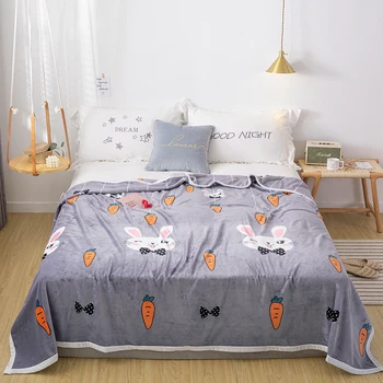 Lovely rabbit High Quality Super Soft Blanket Solid Color Blanket Coral Fleece Comfortable Sleeping Bed Home 200x230cm Bed Sofa
Lovely rabbit High Quality Super Soft Blanket Solid Color Blanket Coral Fleece Comfortable Sleeping Bed Home 200x230cm Bed Sofa