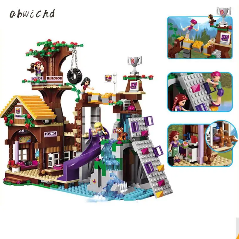10497 739pcs Legoinglys Friends Adventure Camp Tree House Stephanie Emma Joy Girls 3 Figures Building Block Bricks Toy 
10497 739pcs Legoinglys Friends Adventure Camp Tree House Stephanie Emma Joy Girls 3 Figures Building Block Bricks Toy