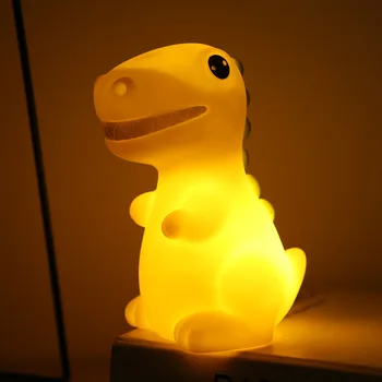 Led Dinosaur Animal Soft Night Light Small Night-light Baby Kids Lamp Decoration Home Decor Cute Colorful Furnishing Electronics
Led Dinosaur Animal Soft Night Light Small Night-light Baby Kids Lamp Decoration Home Decor Cute Colorful Furnishing Electronics