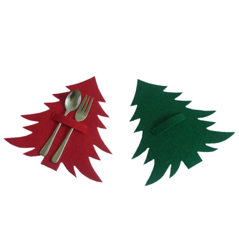 Hot 1Pcs Portable Cute Christmas Tree Pattern Decoration Knives And Forks Pockets Candy gift bags For home Tableware Holder
Hot 1Pcs Portable Cute Christmas Tree Pattern Decoration Knives And Forks Pockets Candy gift bags For home Tableware Holder