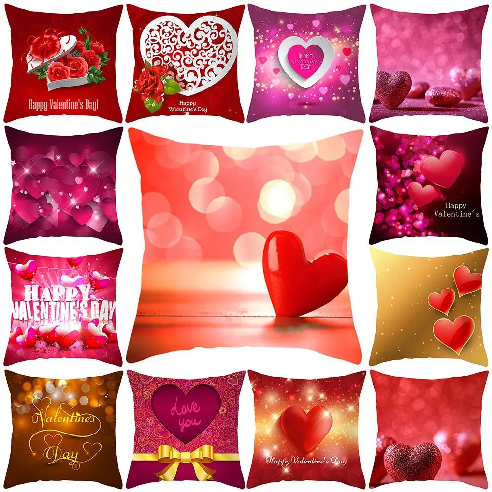 HOT SALES Happy Valentine Day Heart Flower Throw Pillow Cushion Cover Case Home Sofa Decor
HOT SALES Happy Valentine Day Heart Flower Throw Pillow Cushion Cover Case Home Sofa Decor