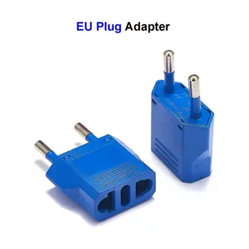 50pcs US CN To EU Euro Europe Plug Adapter 2 Round AC Plug Converter US To EU Travel Plug Adapter Socket 
50pcs US CN To EU Euro Europe Plug Adapter 2 Round AC Plug Converter US To EU Travel Plug Adapter Socket