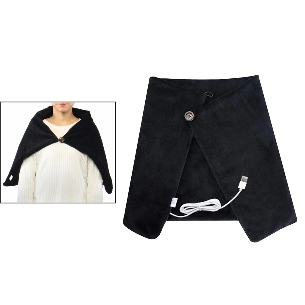 USB Heated Warm Shawl & Wrap, Electric Heating Blanket Kneepad for Home, Office
USB Heated Warm Shawl & Wrap, Electric Heating Blanket Kneepad for Home, Office