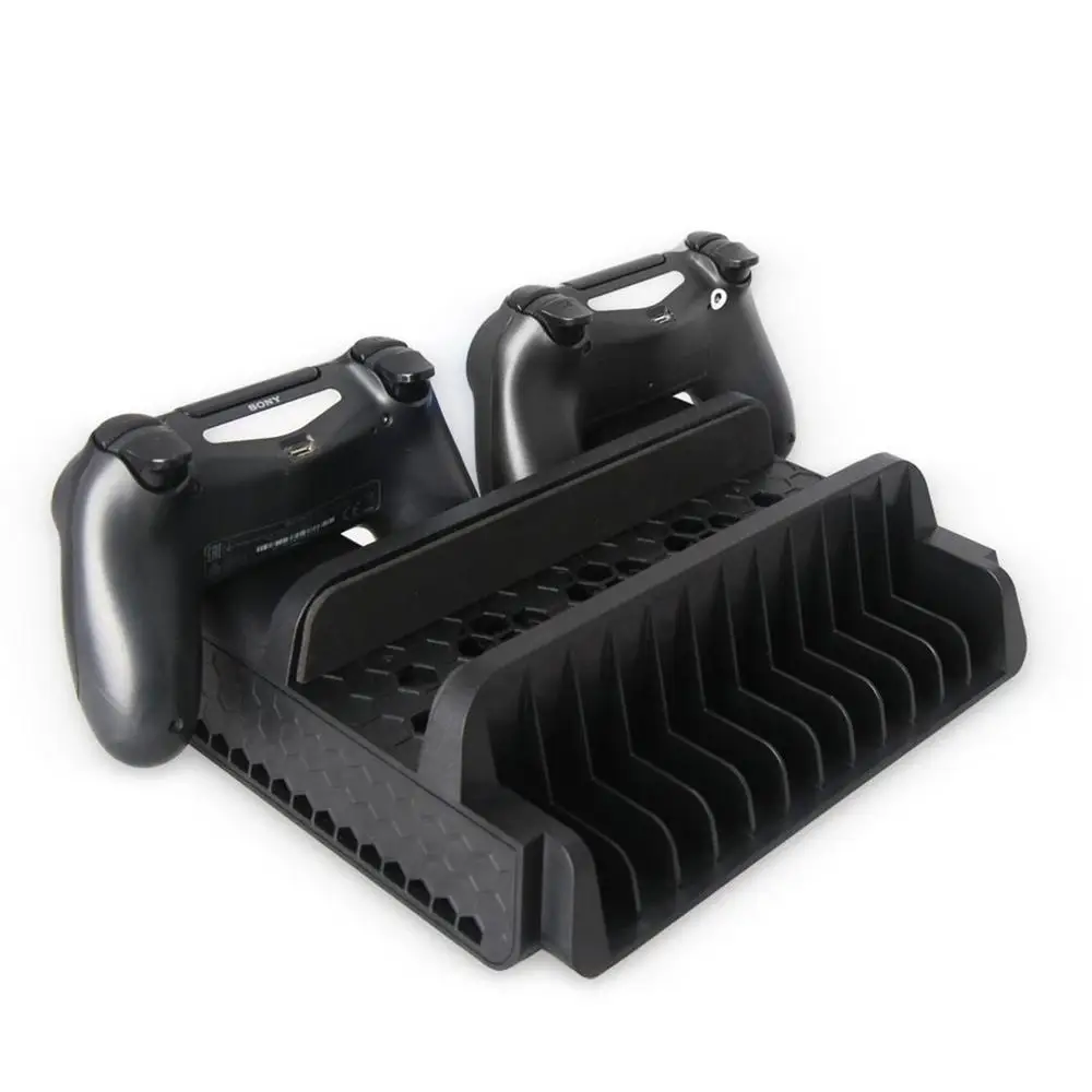 For PS4/PS4 Slim/PS4 Pro Vertical Stand with Cooling Fan Dual Controller Charger Charging Station For SONY Playstation 4 Cooler
For PS4/PS4 Slim/PS4 Pro Vertical Stand with Cooling Fan Dual Controller Charger Charging Station For SONY Playstation 4 Cooler