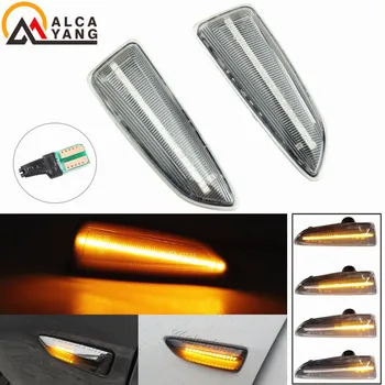 For Opel For Vauxhall Astra J K Crossland X Grandland Insignia B Zafira C LED Dynamic Turn Signal Light Side Fender Marker Lamp