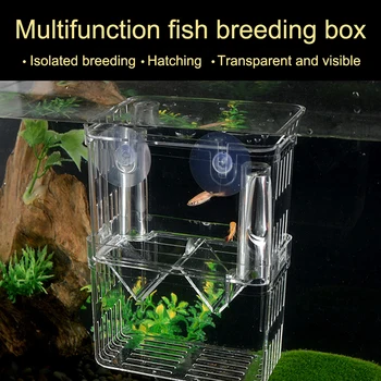 Hatchery With Suction Cups Fish Breeding Box Incubator Mini House Floating Easy Clean Aquarium Tank Cage Pet Supplies Isolation
Hatchery With Suction Cups Fish Breeding Box Incubator Mini House Floating Easy Clean Aquarium Tank Cage Pet Supplies Isolation