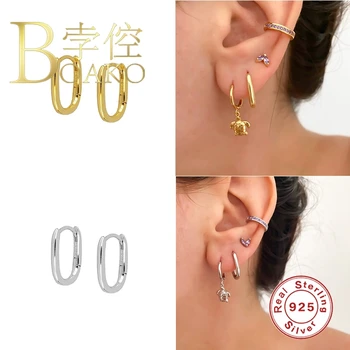 BOAKO Oval Earrings For Women 925 Sterling Silver Earrings Dangle Earrings Display Piercing Jewelry Сережки Kolczyki #9.9 
BOAKO Oval Earrings For Women 925 Sterling Silver Earrings Dangle Earrings Display Piercing Jewelry Сережки Kolczyki #9.9