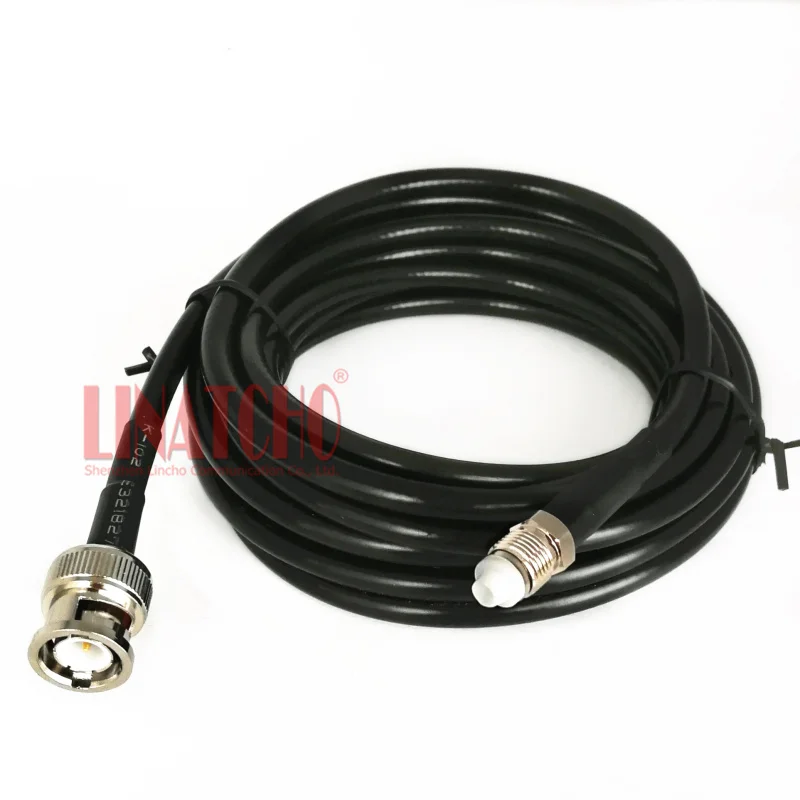 3 Meters RF Coaxial RG58U FME Female Jack to BNC Male Plug Connector Radio Antenna Extension Cable | Мобильные телефоны и