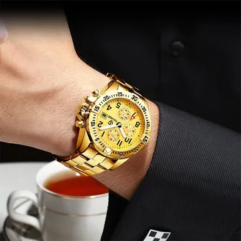 Men Watch Top Brand Luxury Gold Business Sport Automatic Mechanical Wristwatch New Multifunction Male Clock relogio masculino
Men Watch Top Brand Luxury Gold Business Sport Automatic Mechanical Wristwatch New Multifunction Male Clock relogio masculino