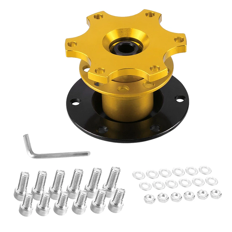 Universal Car Steering Wheel Quick Release HUB Racing Adapter Snap Off Boss Kit 1pcs Steering Quick Release Hub And Fixing bits
Universal Car Steering Wheel Quick Release HUB Racing Adapter Snap Off Boss Kit 1pcs Steering Quick Release Hub And Fixing bits