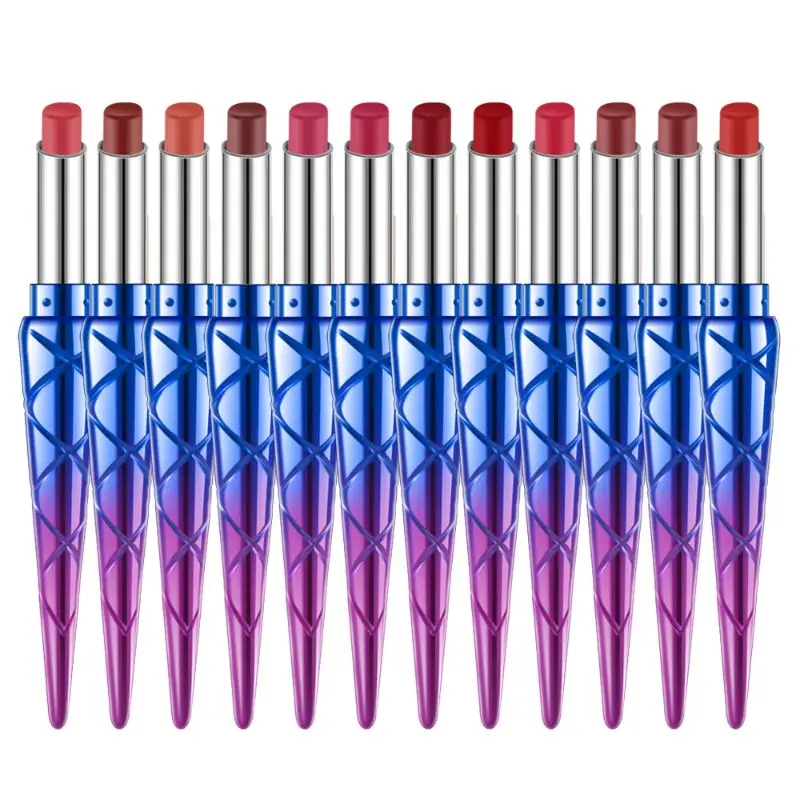 Fashion Waterproof Long Lasting Lipstick Matte Lip Gloss Makeup Cosmetics 
Fashion Waterproof Long Lasting Lipstick Matte Lip Gloss Makeup Cosmetics