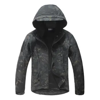 New Outdoor Shark Skin Fleece Jacket Men's Windproof And Rainproof Warm Tactical Soft Shell Jacket 2020 
New Outdoor Shark Skin Fleece Jacket Men's Windproof And Rainproof Warm Tactical Soft Shell Jacket 2020