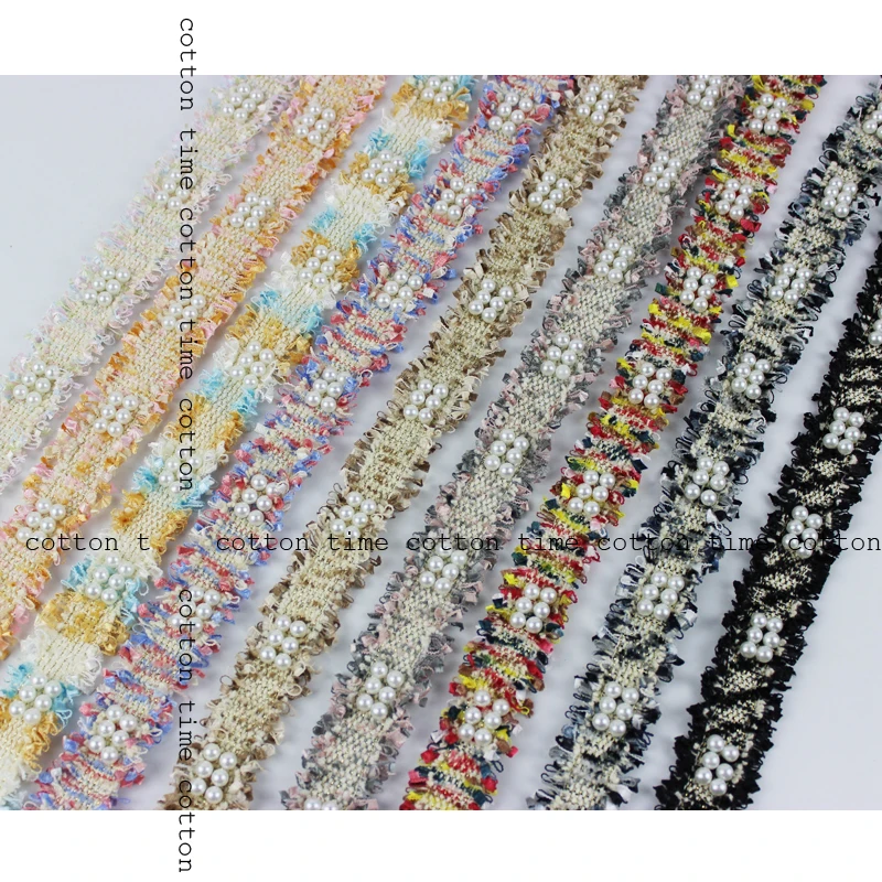 1Yards Tweed Beaded Trim 3cm Width Pearl Lace webbing Sewing Accessories Braid Lace Applique Sewing Acc
1Yards Tweed Beaded Trim 3cm Width Pearl Lace webbing Sewing Accessories Braid Lace Applique Sewing Acc