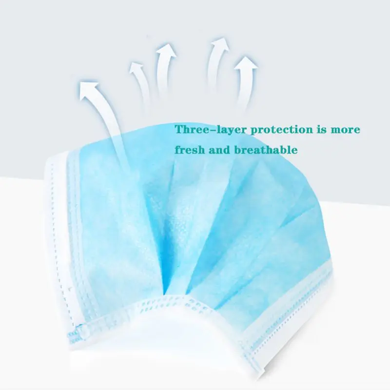 Anti-fog Masks Disposable Dust Anti Sneeze Saliva Formaldehyde Odor Protective Masks 3-layer Non-woven Fabric
Anti-fog Masks Disposable Dust Anti Sneeze Saliva Formaldehyde Odor Protective Masks 3-layer Non-woven Fabric