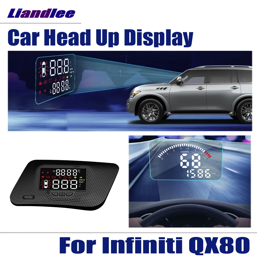 OBD Data Projector Windshield Full Function HUD Car Head Up Display For Infiniti QX80 2018 2019 Safe Driving Screen
OBD Data Projector Windshield Full Function HUD Car Head Up Display For Infiniti QX80 2018 2019 Safe Driving Screen