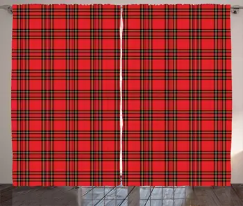 Retro Window Curtains Classical Plaid Pattern Scottish Striped Tartan Traditional Graphic Illustration Living Room Decor Bedroom
Retro Window Curtains Classical Plaid Pattern Scottish Striped Tartan Traditional Graphic Illustration Living Room Decor Bedroom