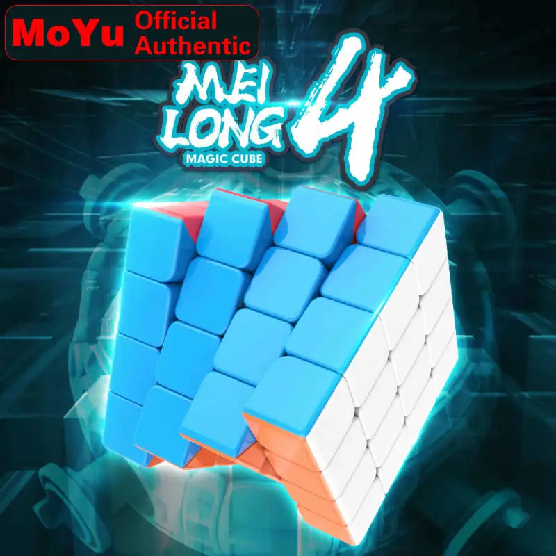 MoYu MeiLong 4 4x4x4 Magic Cube MeiLong4 4x4 Professional Neo Speed Cube Puzzle Antistress Fidget Educational Toys For Children
MoYu MeiLong 4 4x4x4 Magic Cube MeiLong4 4x4 Professional Neo Speed Cube Puzzle Antistress Fidget Educational Toys For Children