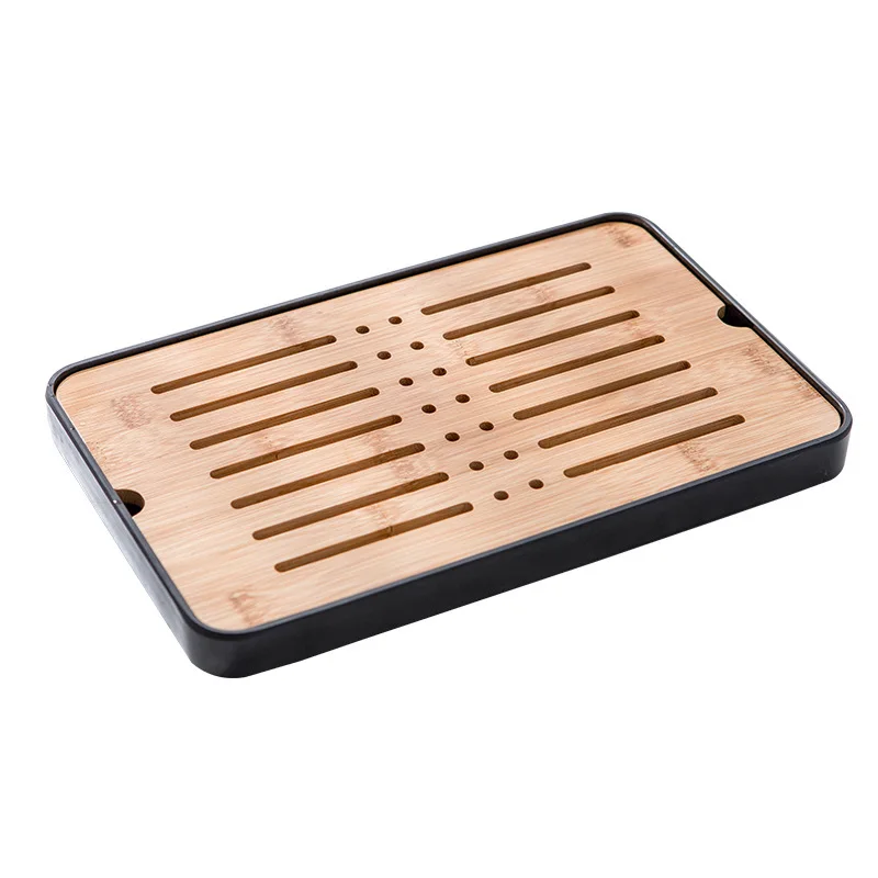 Bamboo Portable Tea Tray Anti-scalding Insulation Solid And Durable Melamine Water Tea Tray
Bamboo Portable Tea Tray Anti-scalding Insulation Solid And Durable Melamine Water Tea Tray