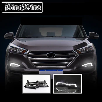 Car style For HYUNDAI Tucson 15-17 refitting led front fog lamp special day running lamp
Car style For HYUNDAI Tucson 15-17 refitting led front fog lamp special day running lamp