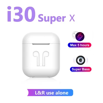 2020 new i30 super x TWS wireless bluetooth headset for Apple Android Xiaomi Huawei Samsung PK i7 i18 i12 i11 i14 i9s
2020 new i30 super x TWS wireless bluetooth headset for Apple Android Xiaomi Huawei Samsung PK i7 i18 i12 i11 i14 i9s