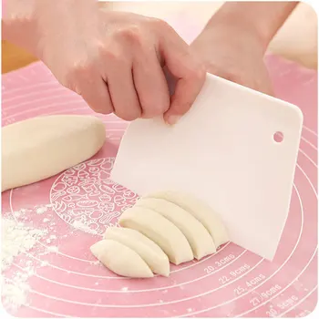vanzlife Trapezoidal plastic baking tool butter scraper plastic scraper dough cutter
vanzlife Trapezoidal plastic baking tool butter scraper plastic scraper dough cutter