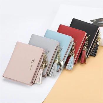 2020 Women Wallet Tassel Small Cute Wallet Women Short Leather Women Wallets Zipper Purses Portefeuille Female Purse Clutch
2020 Women Wallet Tassel Small Cute Wallet Women Short Leather Women Wallets Zipper Purses Portefeuille Female Purse Clutch