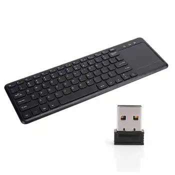 2.4G Wireless Keyboard with Touchpad 104-key Ultra-Thin Silent Mini Business Office Professional Keyboard
2.4G Wireless Keyboard with Touchpad 104-key Ultra-Thin Silent Mini Business Office Professional Keyboard