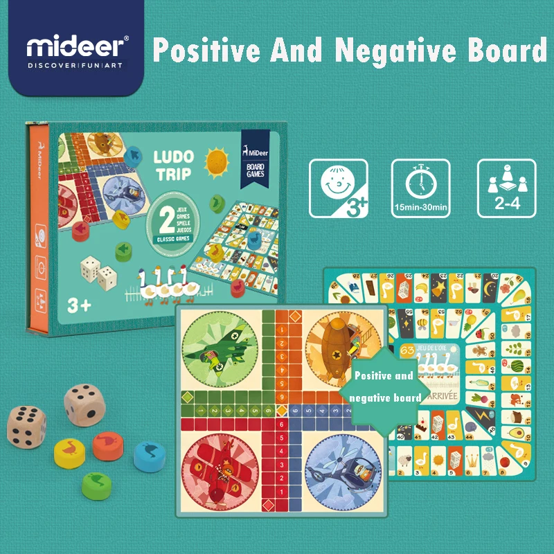 MiDeer Children's Board Game Flying Chess Swan chess Multi-functional Early Education Double-sided Board Game Educational Toys
MiDeer Children's Board Game Flying Chess Swan chess Multi-functional Early Education Double-sided Board Game Educational Toys