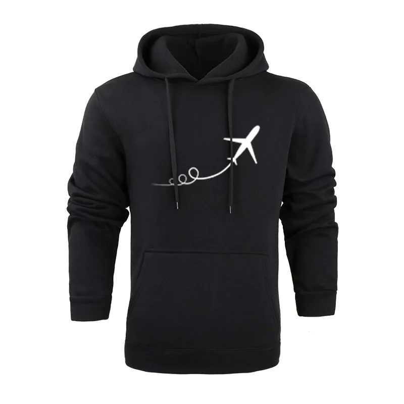 

NEW Airplane taking off Letter Print men Hoody Sweatshirt Casual Funny Sweatshirt for gentleman Top hoodies Hipster Drop Ship