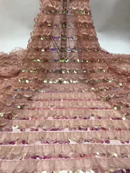 beautiful african net tulle lace fabric 5yards african mesh lace fabric nice look free shipping for dress DPJA053 
beautiful african net tulle lace fabric 5yards african mesh lace fabric nice look free shipping for dress DPJA053