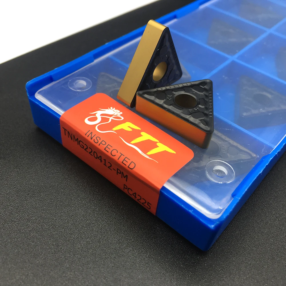 High Quality Lathe Tools 10pcs TNMG220412 PM PC4225 External Turning Tool Carbide Insert High Quality Turning Tools
High Quality Lathe Tools 10pcs TNMG220412 PM PC4225 External Turning Tool Carbide Insert High Quality Turning Tools