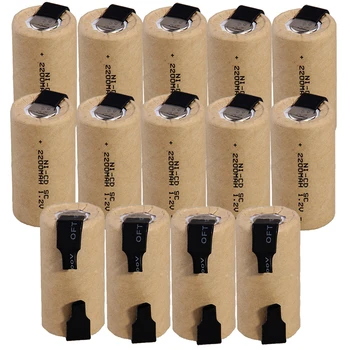 14 pcs a set SC battery 1.2v 2200mah nicd batteries for power tools for electric screwdrivers for drills -color random 
14 pcs a set SC battery 1.2v 2200mah nicd batteries for power tools for electric screwdrivers for drills -color random