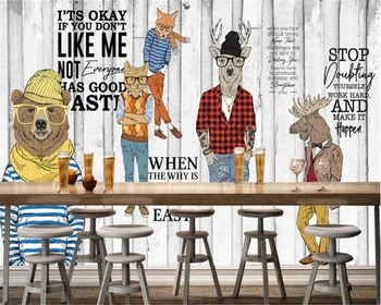 beibehang wall papers home decor Custom fashion wood papel mural grain trend animal clothing tooling wall papier peint mural 3d
beibehang wall papers home decor Custom fashion wood papel mural grain trend animal clothing tooling wall papier peint mural 3d