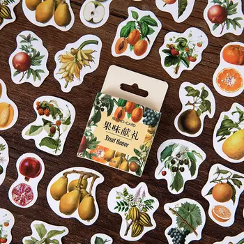 46 Pieces/Box Summer Fruit Tribute Sticker Self-adhesive Hand Diary DIY Sticker Decoration Seal Scrapbooking Stationery
46 Pieces/Box Summer Fruit Tribute Sticker Self-adhesive Hand Diary DIY Sticker Decoration Seal Scrapbooking Stationery