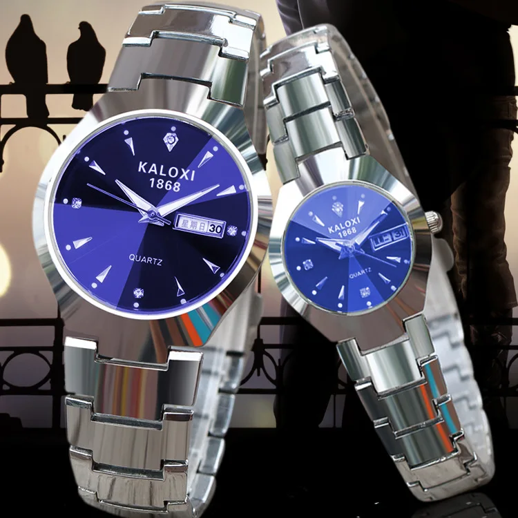 Brand MEN'S Watch Fashion Students Waterproof Couple Watch Calendar Retro Tungsten Steel Color Quartz Watch
Brand MEN'S Watch Fashion Students Waterproof Couple Watch Calendar Retro Tungsten Steel Color Quartz Watch