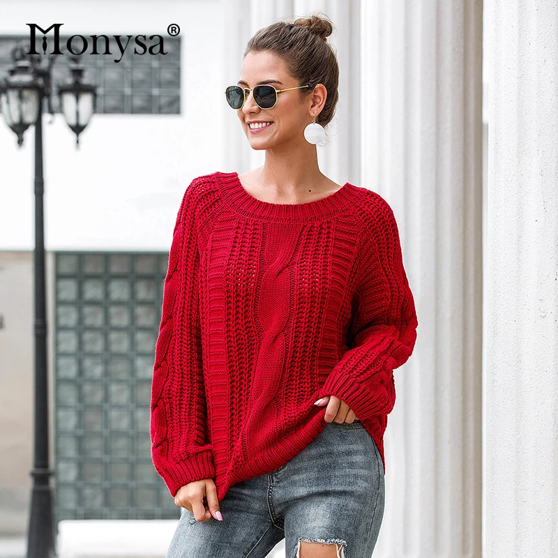 Christmas Sweaters Women Winter Clothes 2019 Fashion Long Sleeve Twisted Knitted Sweaters And Pullovers Women Red Black White
Christmas Sweaters Women Winter Clothes 2019 Fashion Long Sleeve Twisted Knitted Sweaters And Pullovers Women Red Black White