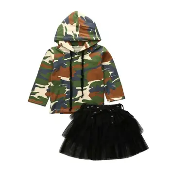Imcute Autumn 2Pcs Toddler kids Baby Girl Clothes Camouflage Print Long Sleeve Hoodie Top Lace Tutu Skirt Outfit Sets
Imcute Autumn 2Pcs Toddler kids Baby Girl Clothes Camouflage Print Long Sleeve Hoodie Top Lace Tutu Skirt Outfit Sets