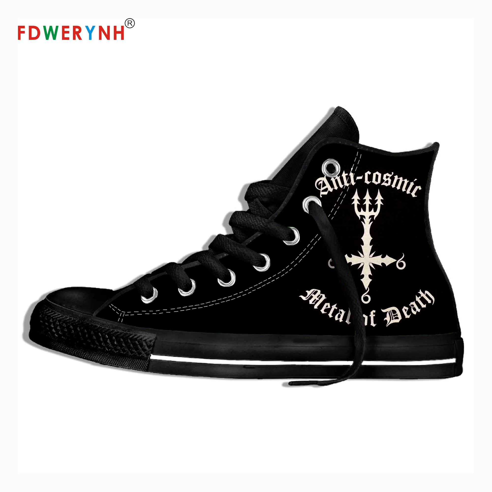 Men's Casual Shoes Dissection Band Most Influential Metal Bands of All Time 3D Pattern Logo Men Shoes