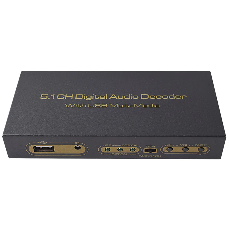 5.1CH Coaxial Digital Audio Decoder Multi-Media Audio Player 5.1 Audio AC3 DTS LPCM for DVD PC VCD SW07M2 UK Plug
5.1CH Coaxial Digital Audio Decoder Multi-Media Audio Player 5.1 Audio AC3 DTS LPCM for DVD PC VCD SW07M2 UK Plug