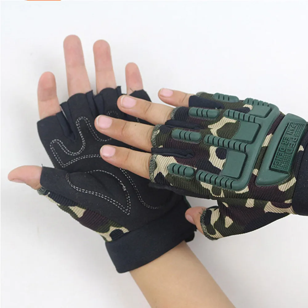 5-13 Years Child Cycling Gloves Kids Riding Gloves Anti-Skid Half Finger Military Tactical Shooting Mittens Bike Bicycle Glove
5-13 Years Child Cycling Gloves Kids Riding Gloves Anti-Skid Half Finger Military Tactical Shooting Mittens Bike Bicycle Glove