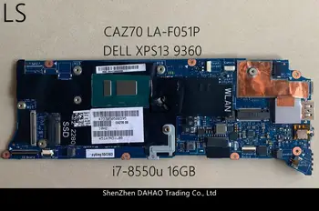 PC LAPTOP MOTHERBOARD FOR DELL XPS 13 9360 motherboard CAZ70 LA-F051P CN-0MJ08X SR3LC I7-8550U RAM:16GB 100% Fully Tested
PC LAPTOP MOTHERBOARD FOR DELL XPS 13 9360 motherboard CAZ70 LA-F051P CN-0MJ08X SR3LC I7-8550U RAM:16GB 100% Fully Tested