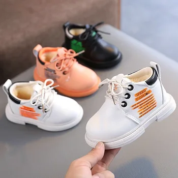 2020 Autumn Winter Children's Boots Girls Boys Plush Martin Boots Casual Warm Ankle Shoes Kids Fashion Sneakers Baby Snow Boots
2020 Autumn Winter Children's Boots Girls Boys Plush Martin Boots Casual Warm Ankle Shoes Kids Fashion Sneakers Baby Snow Boots