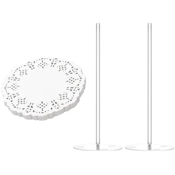 2 Pcs Acrylic Donut Stands 5.9 Inch & 100pcs Lace Doilies Paper 4.5 Inch Decorative Round Placemats, Liners
2 Pcs Acrylic Donut Stands 5.9 Inch & 100pcs Lace Doilies Paper 4.5 Inch Decorative Round Placemats, Liners